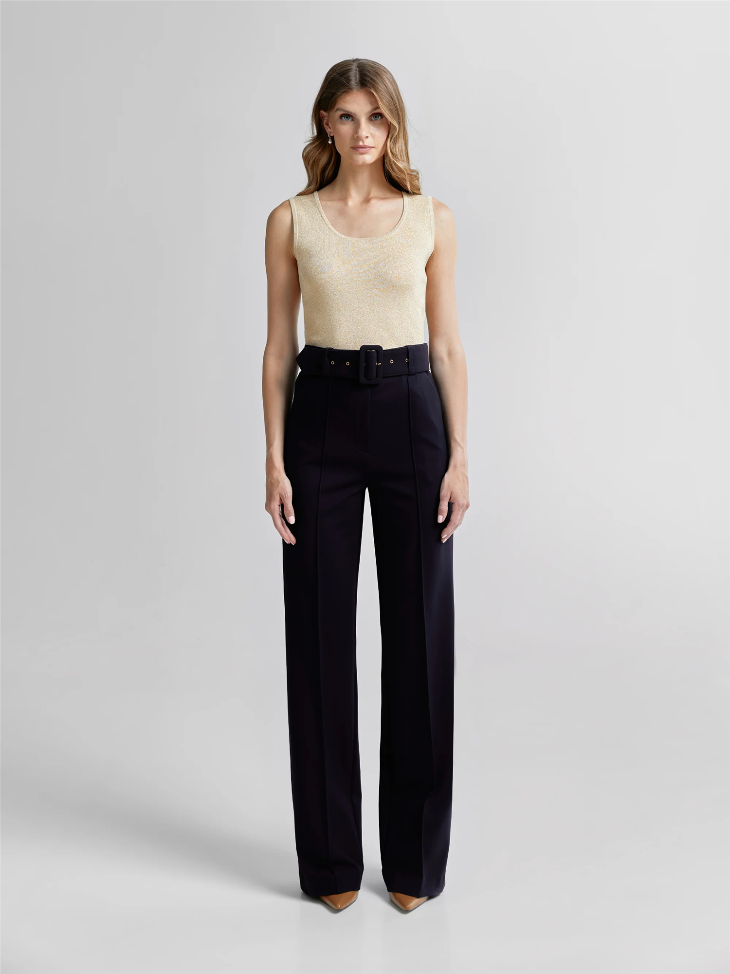 Bukser | Lucia Trousers Royal Blue
